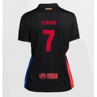 Barcelona Ferran Torres #7 Auswärtstrikot Frauen 2024-25 Kurzarm